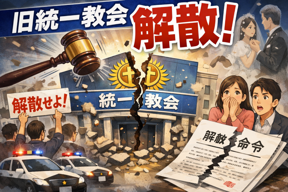 旧統一教会解散